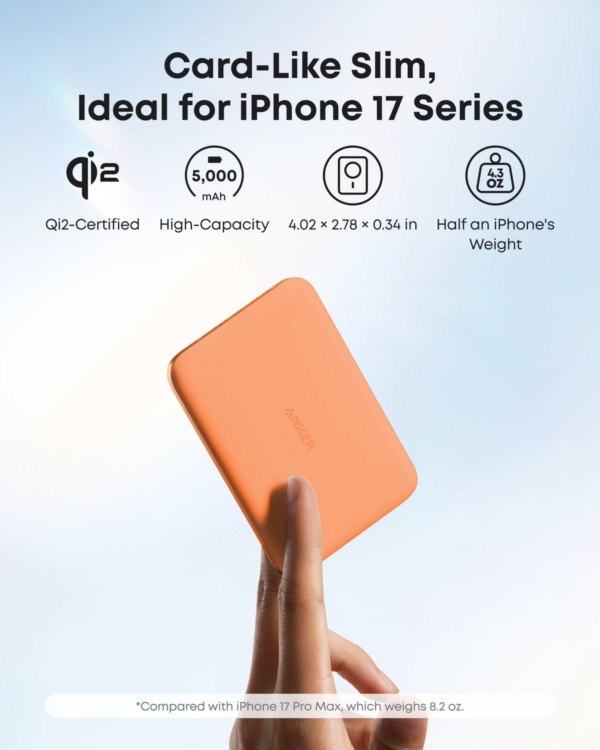Anker Nano Power Bank (5K, MagGo, Slim) - Nine Volt